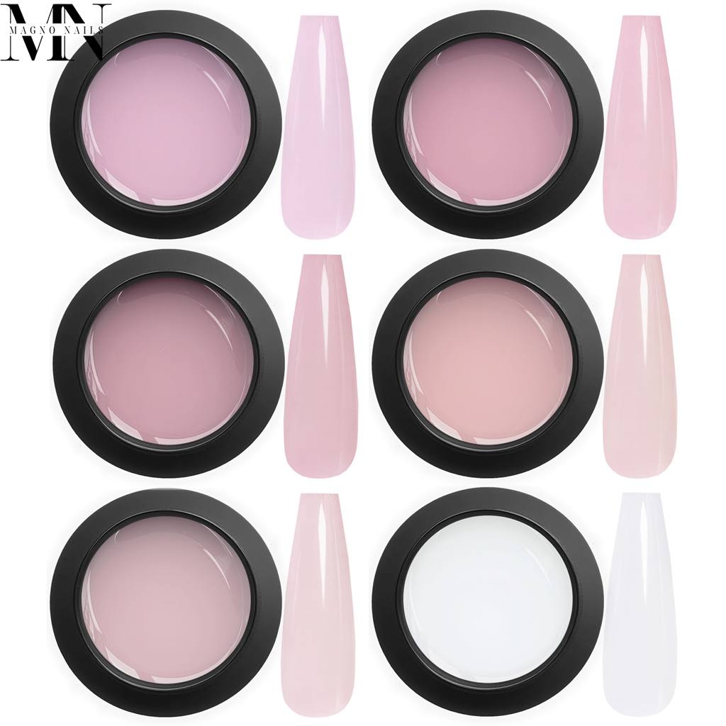 No File Aufbau Gele - Test Set - Alles für eine perfekte Nagelmodellage